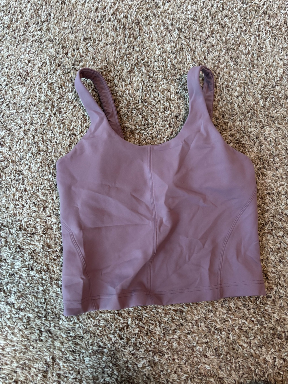 Lululemon tank top with built in bra